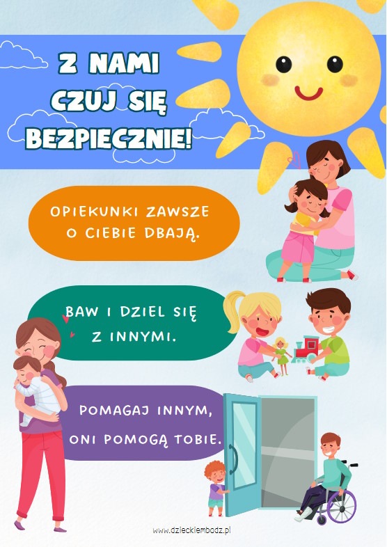 Z nami czuj się bezpieczniej - Żłobki miejskie w Cieszynie